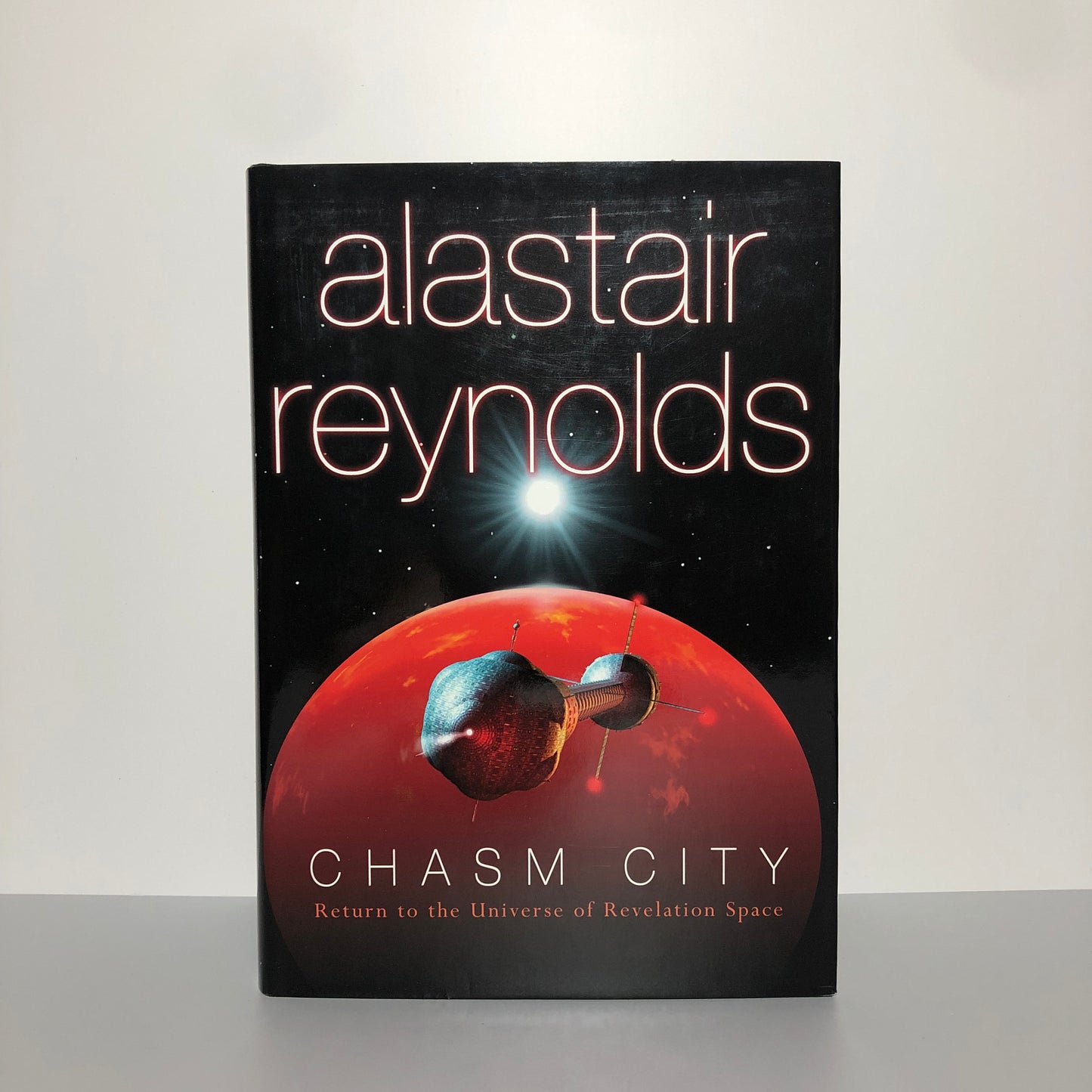 Chasm City by Alastair Reynolds (First Edition, First Print, HC, NF)