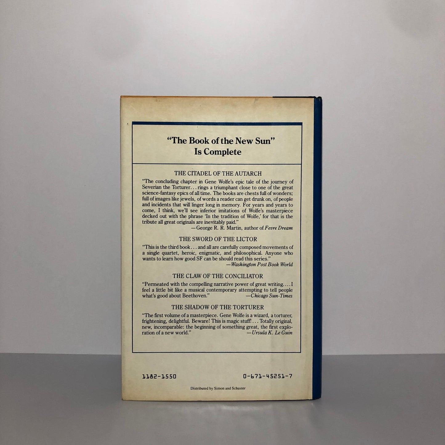 The Citadel of the Autarch by Gene Wolfe (First Edition, First Print, HC, VG)