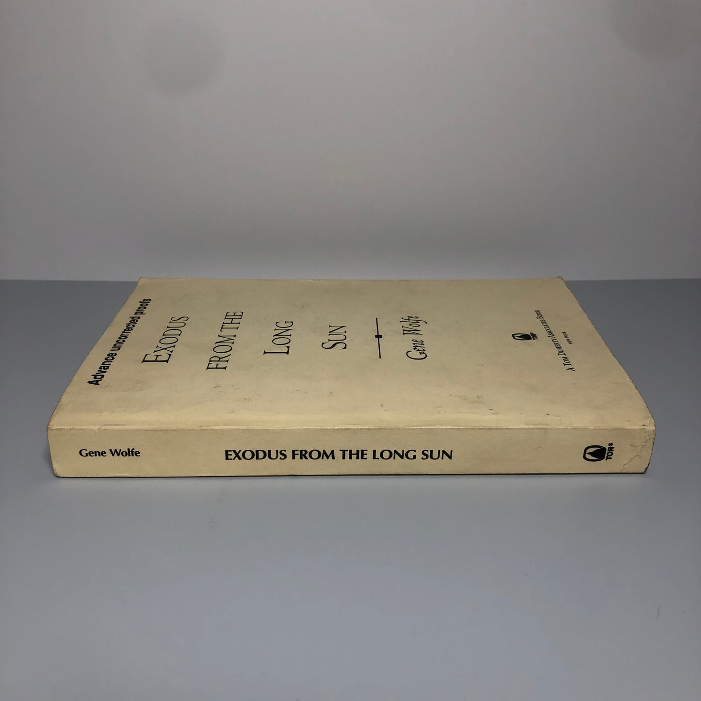 Exodus from the Long Sun by Gene Wolfe (Uncorrected Proof, VG)