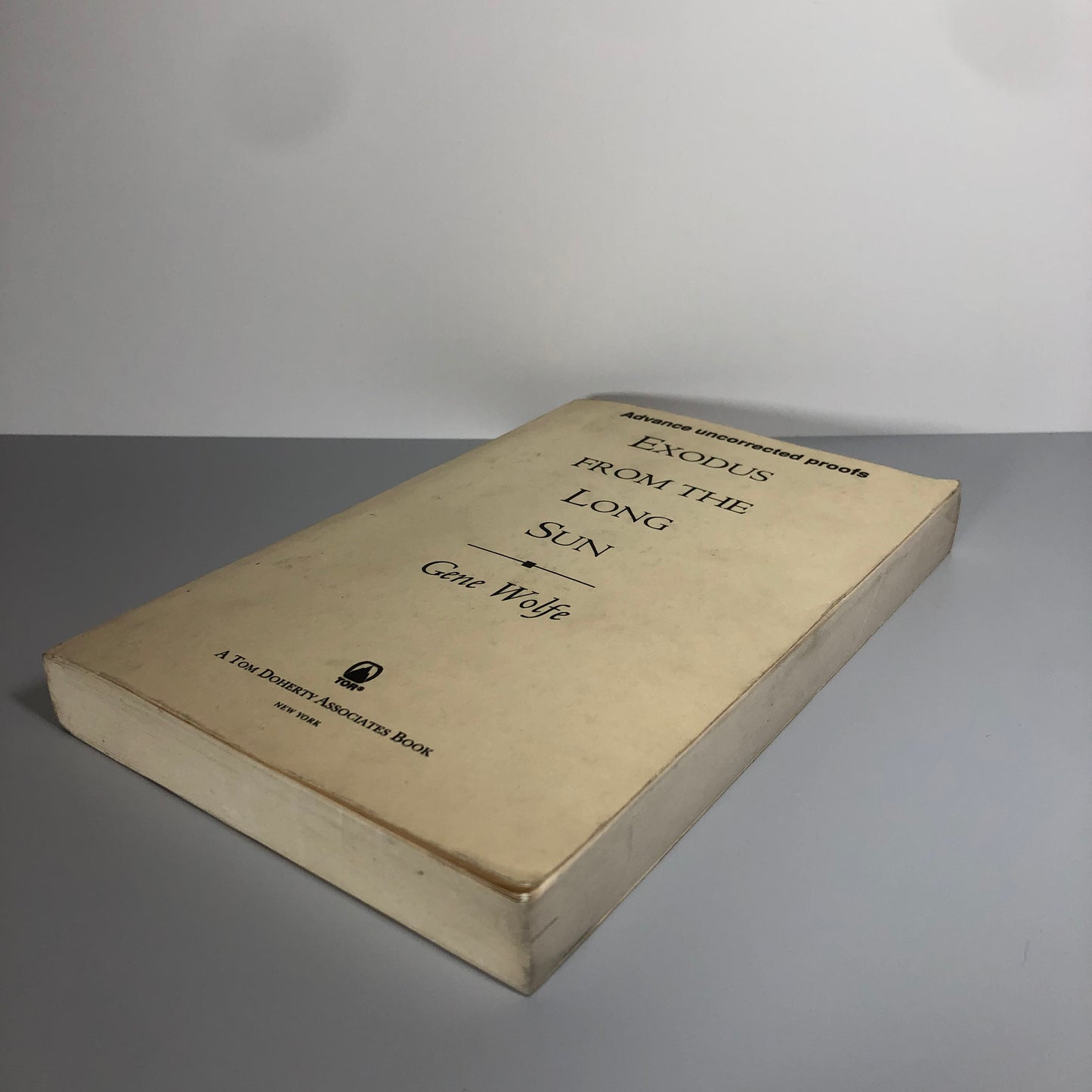 Exodus from the Long Sun by Gene Wolfe (Uncorrected Proof, VG)