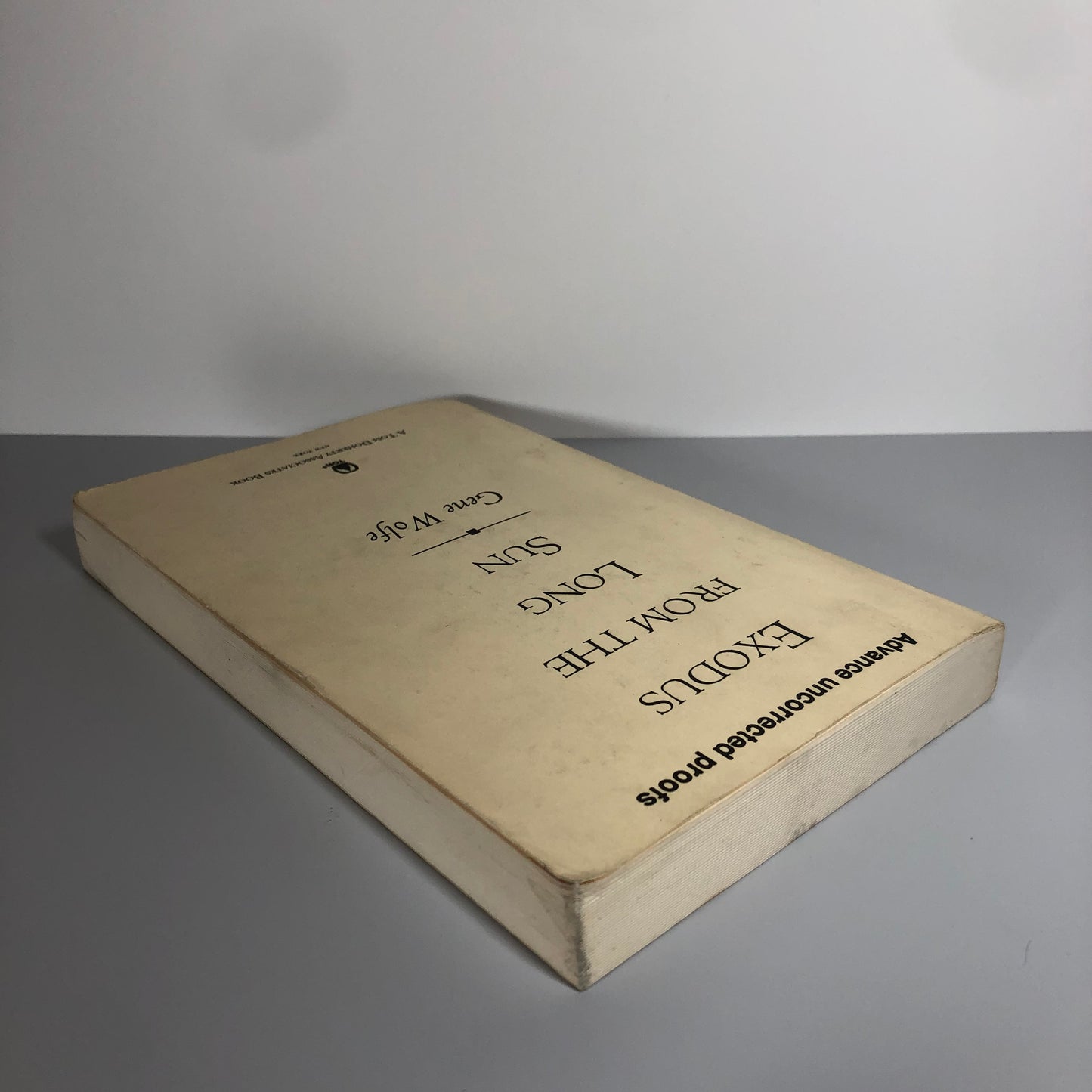 Exodus from the Long Sun by Gene Wolfe (Uncorrected Proof, VG)