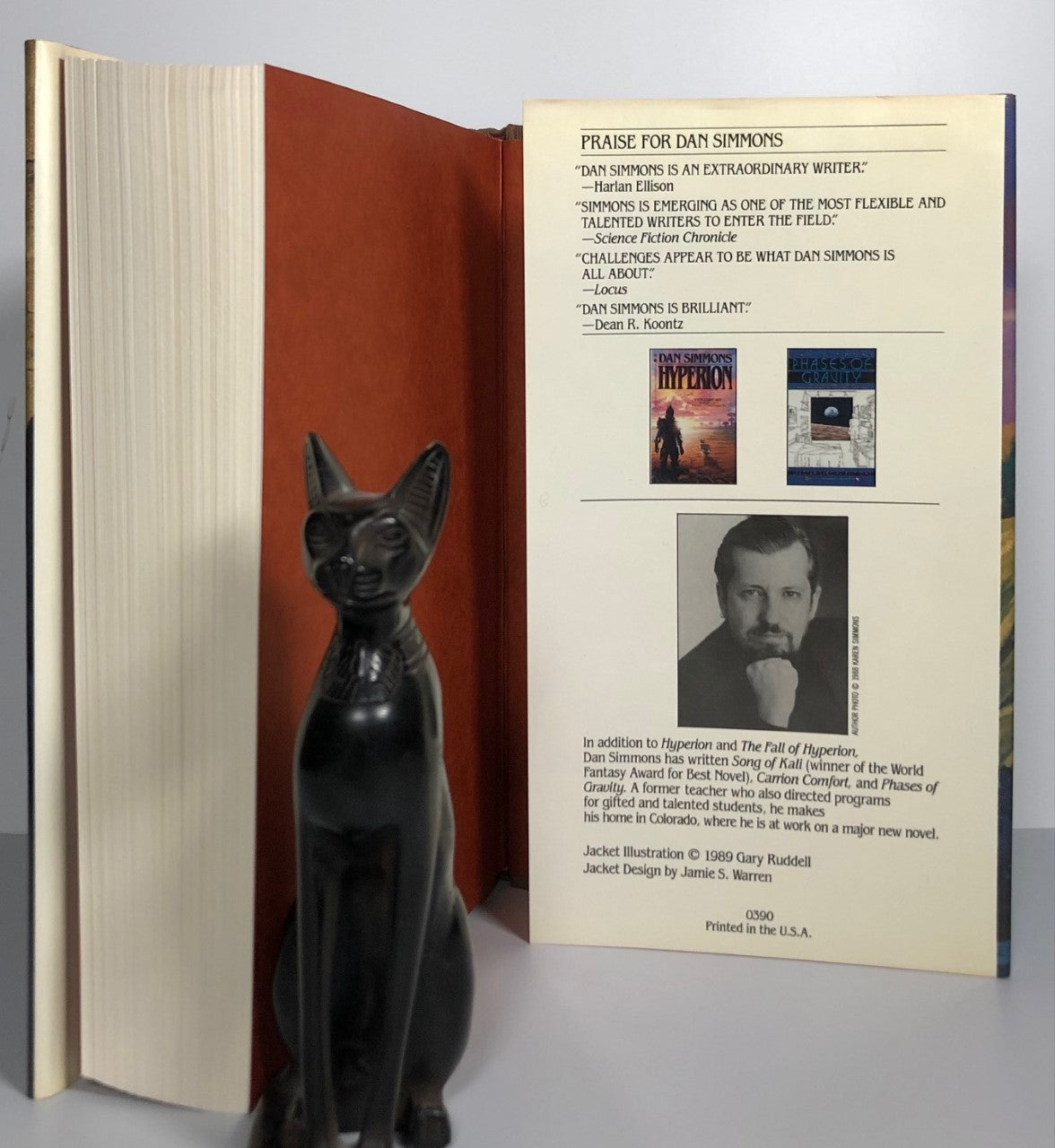 Fall of Hyperion by Dan Simmons (First Edition, First Print, HC, F)