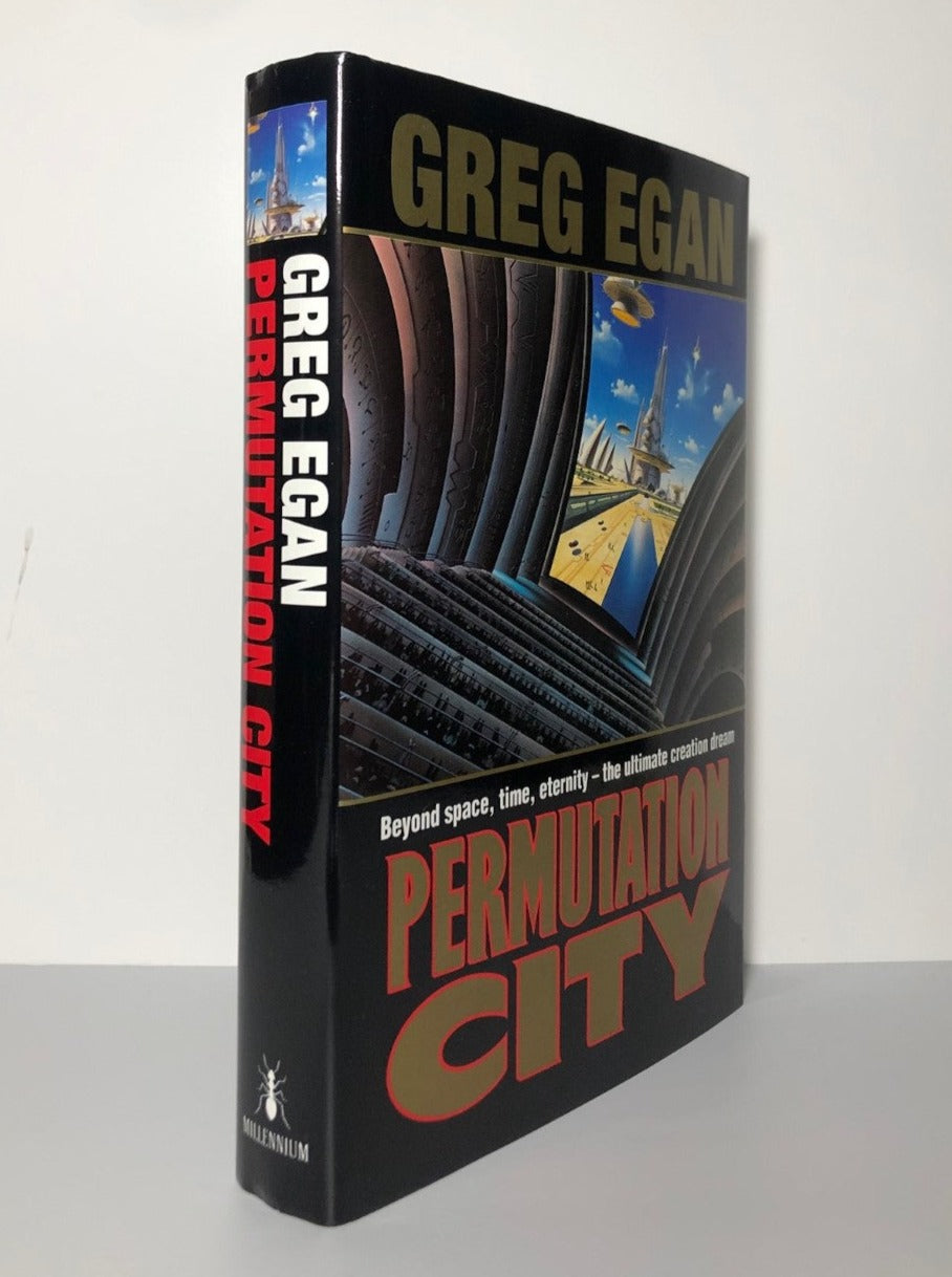 Permutation City by Greg Egan (First Edition, First Print, HC, F)