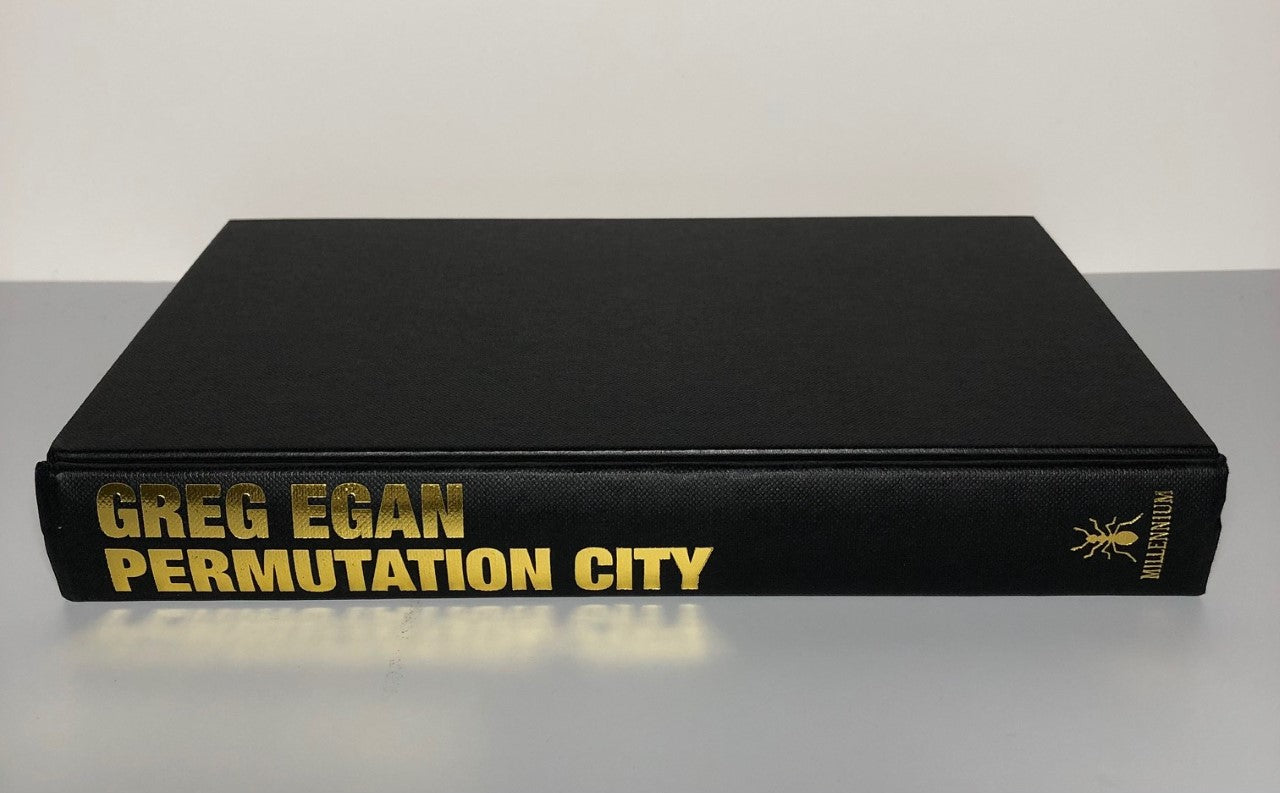 Permutation City by Greg Egan (First Edition, First Print, HC, F)