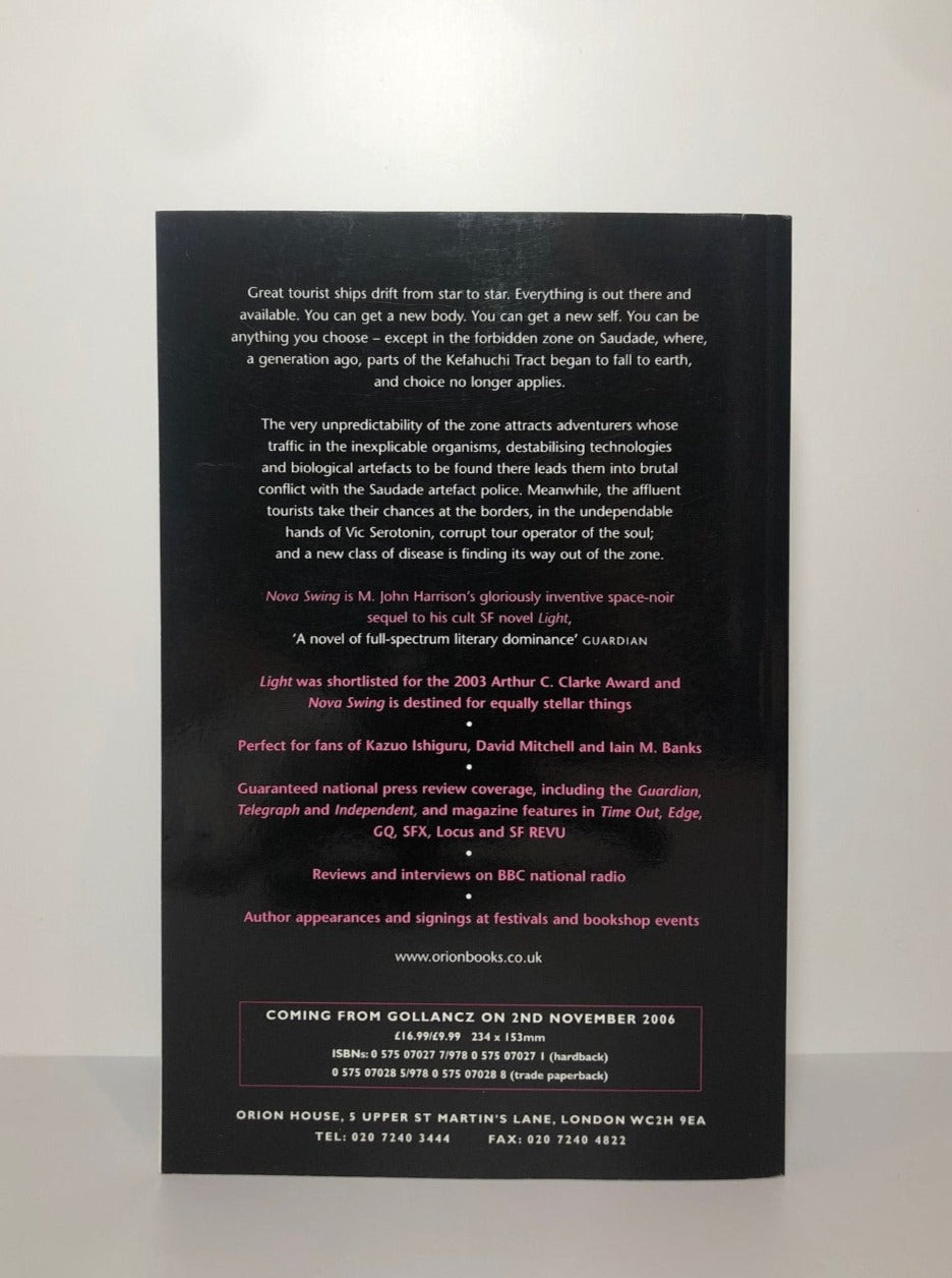 Nova Swing by M. John Harrison (Uncorrected Proof, SC, VF)