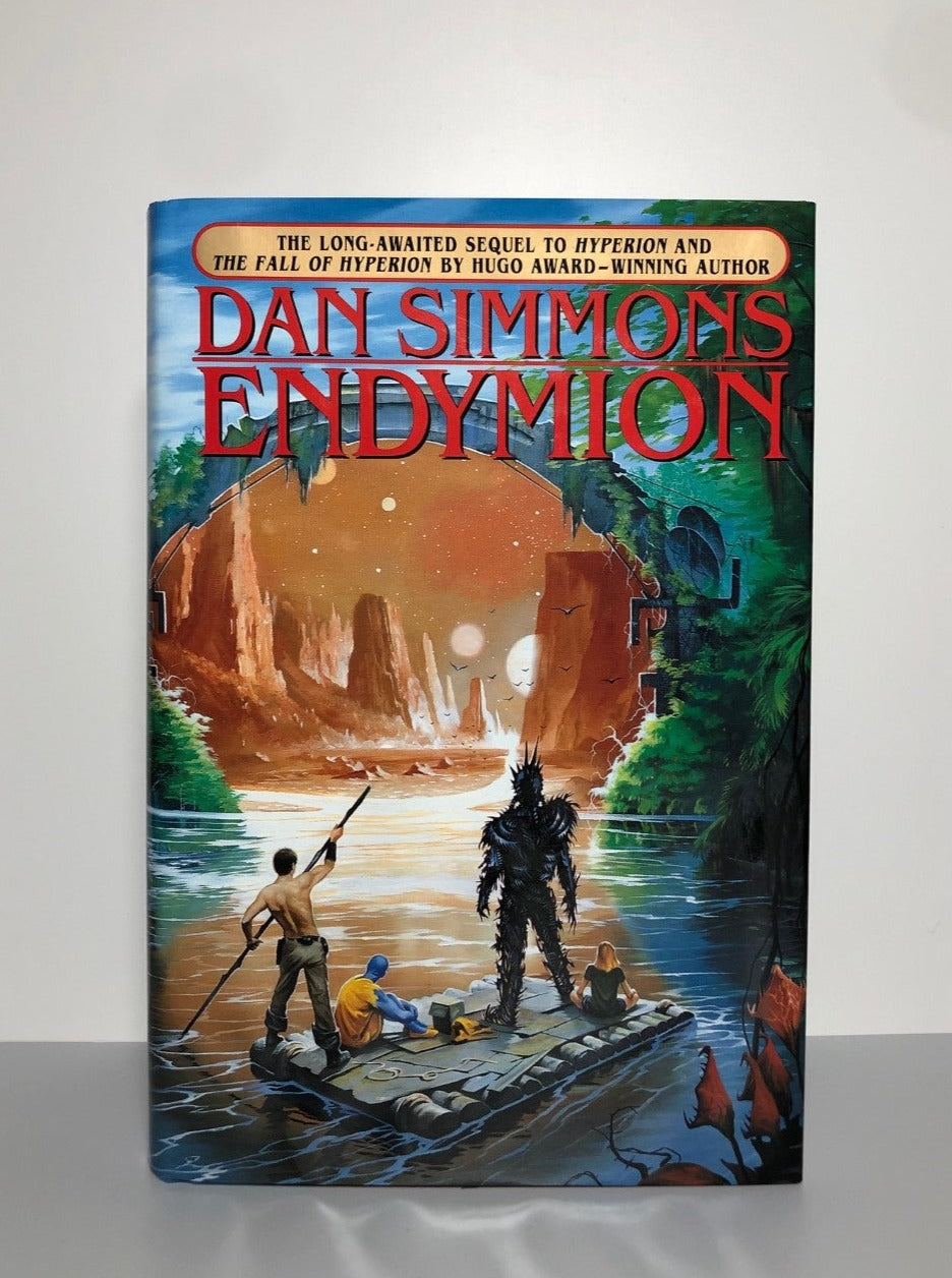 Endymion by Dan Simmons (First Edition, First Print, HC, Signed, VF)