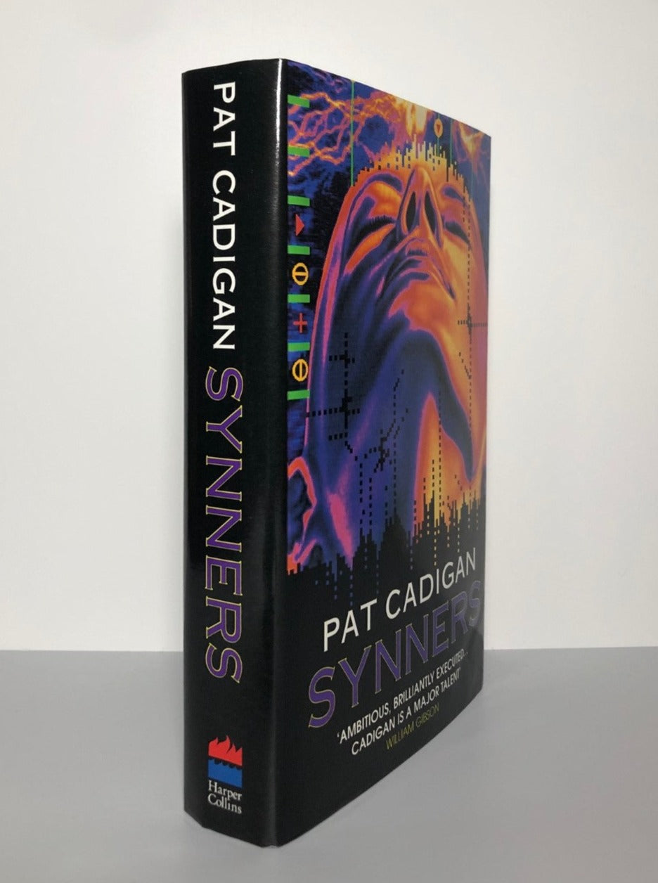 Synners by Pat Cadigan (First Edition, First Print, HC, Signed, VF)
