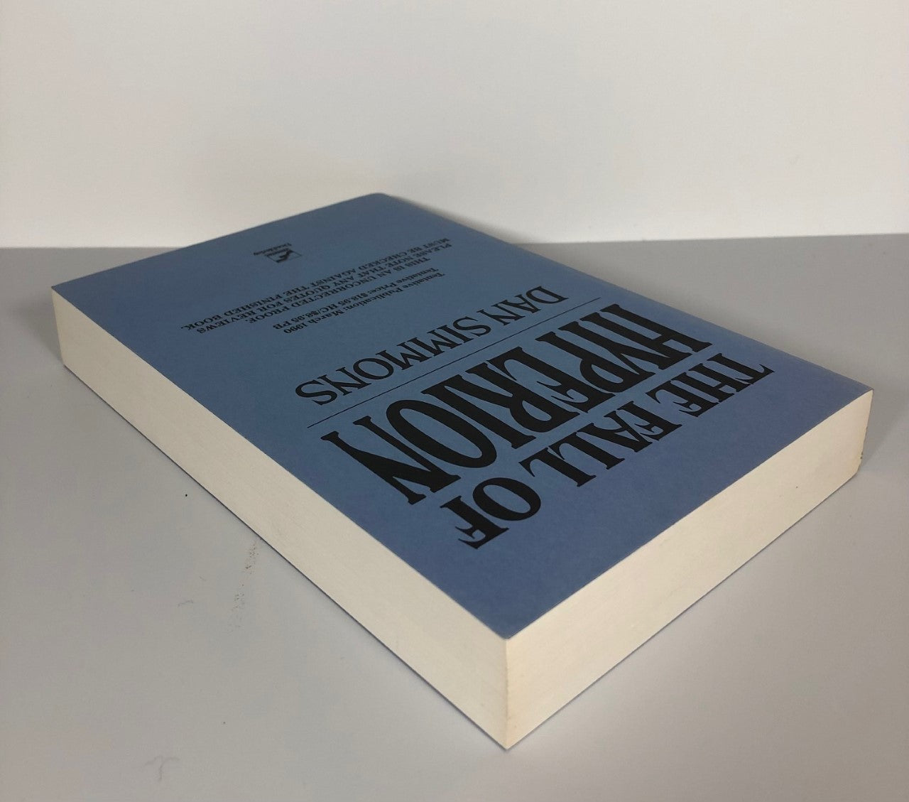 Fall of Hyperion by Dan Simmons (Uncorrected Proof, SC, NF)