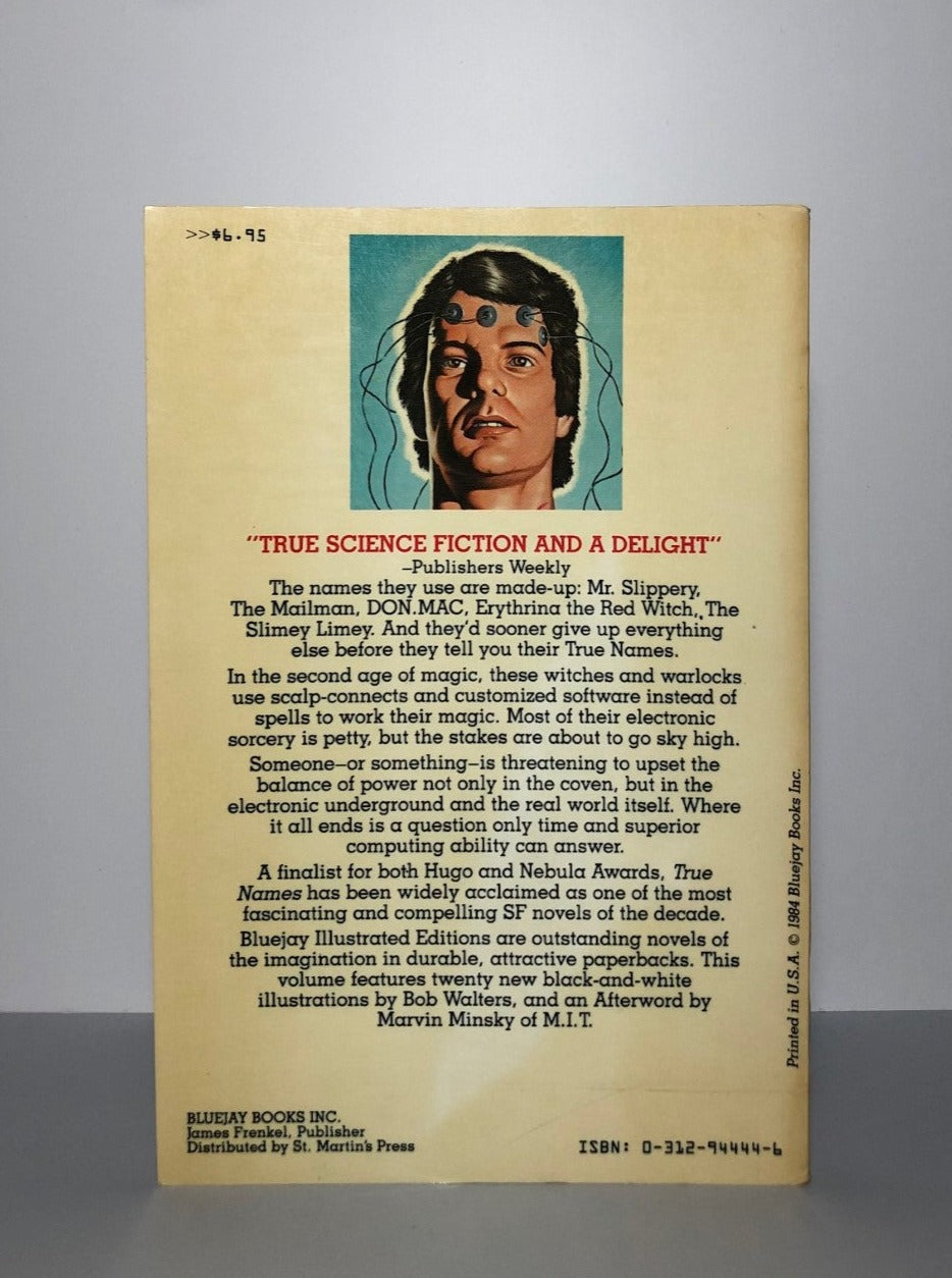 True Names by Vernor Vinge (First Edition, First Print, SC, NF)