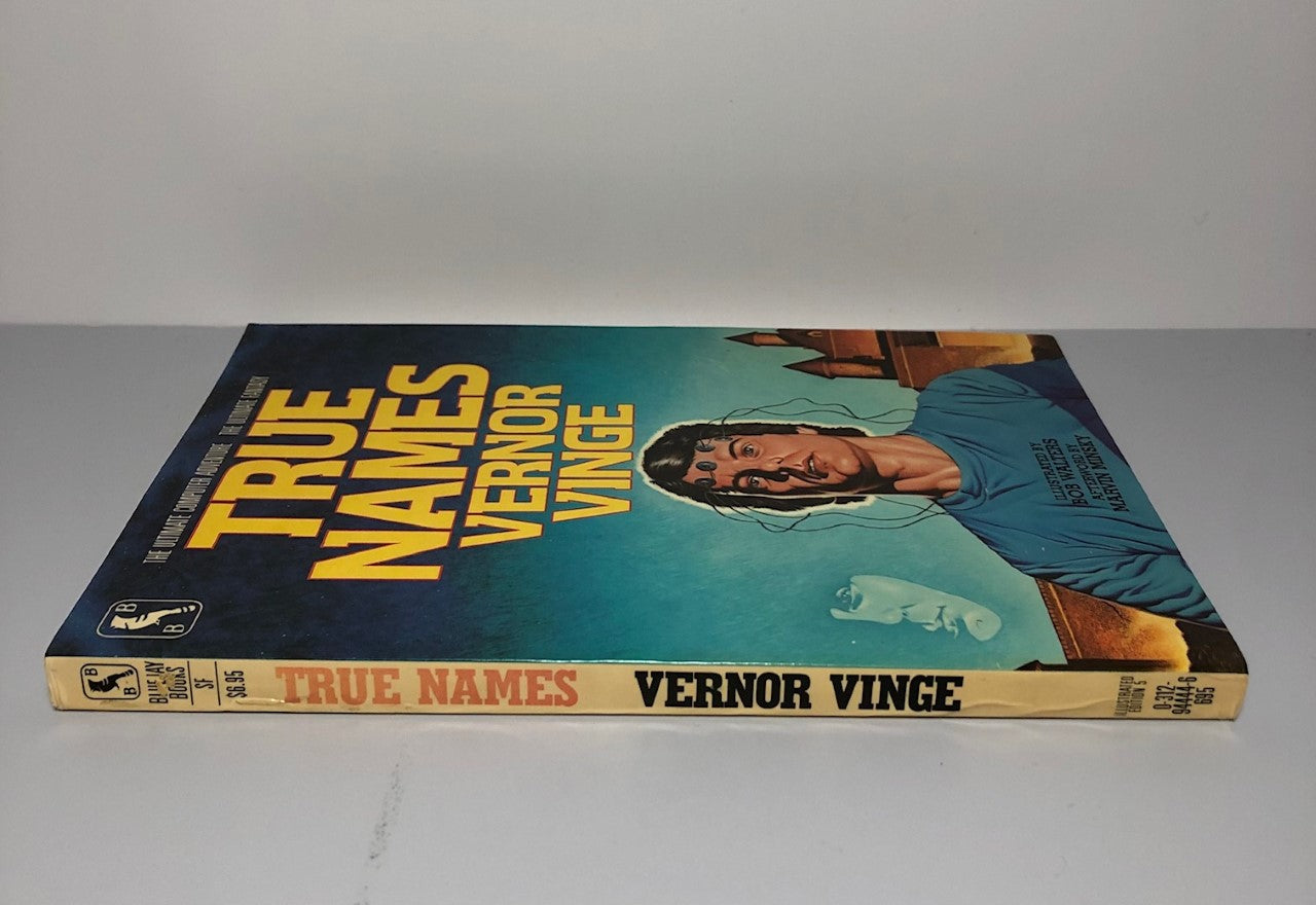 True Names by Vernor Vinge (First Edition, First Print, SC, NF)