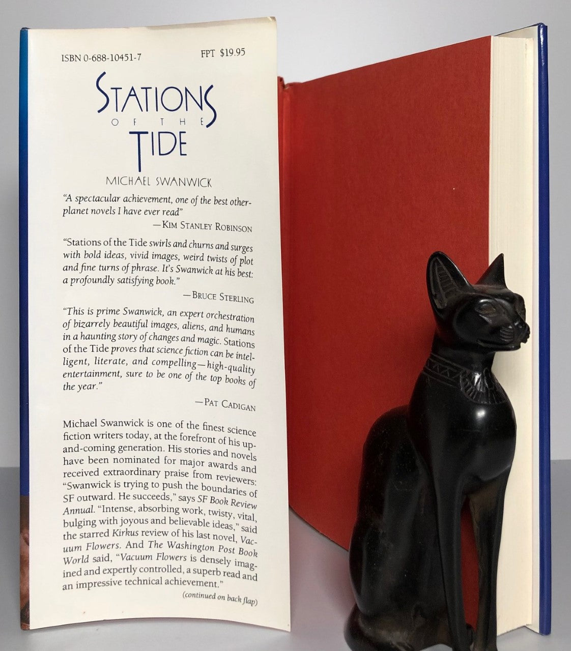 Stations of the Tide by Michael Swanwick (First Edition, First Print, HC, Signed, NF)
