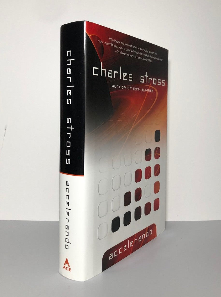 Accelerando by Charles Stross (First Edition, First Print, HC, Signed, F)