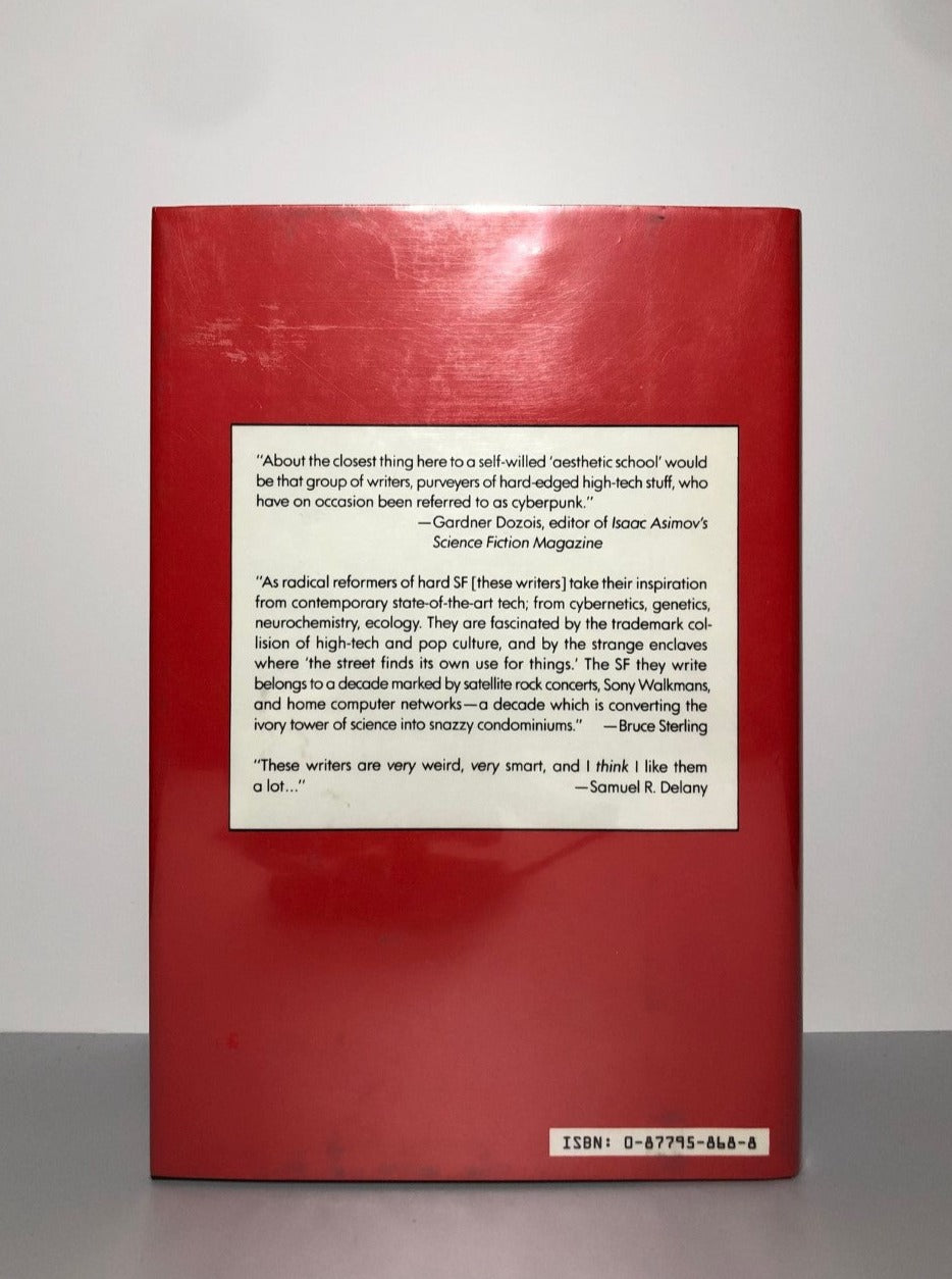 Mirrorshades The Cyberpunk Anthology edited by Bruce Sterling (First Edition, First Print, HC, F)