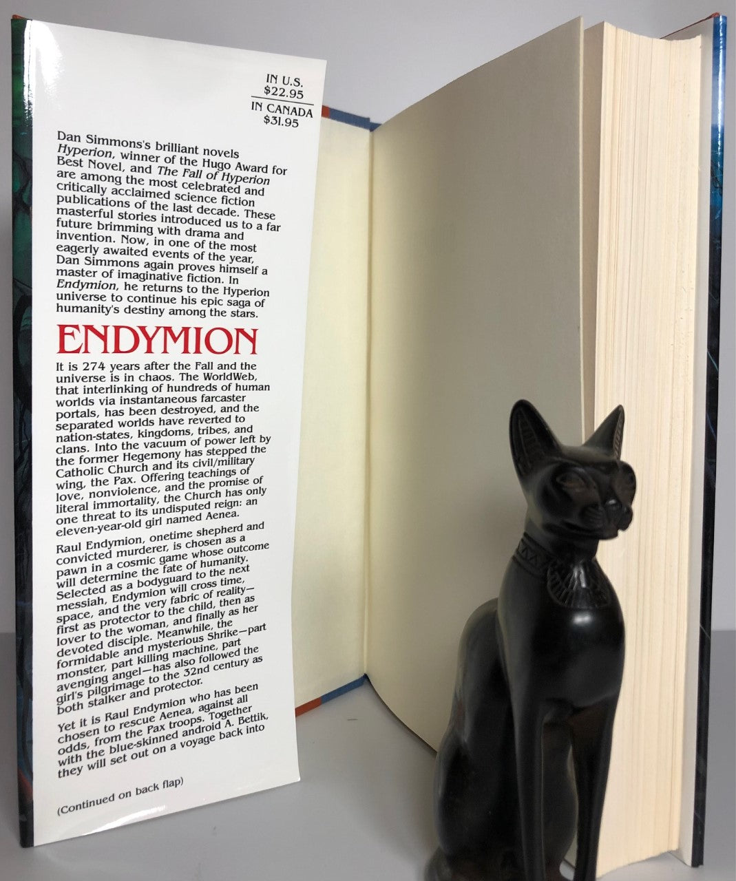 Endymion by Dan Simmons (First Edition, First Print, HC, F)