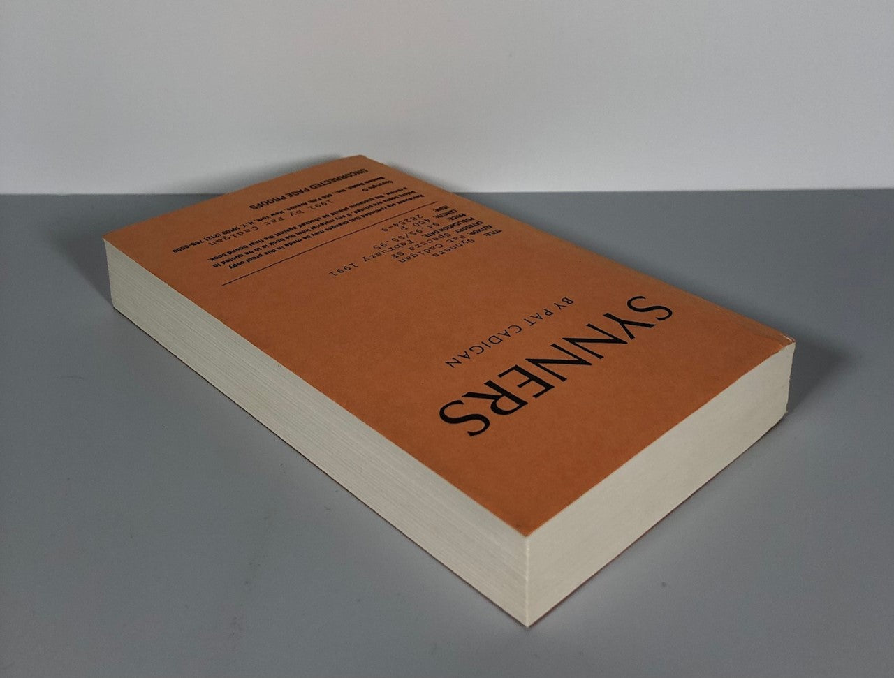 Synners by Pat Cadigan (Uncorrected Proof, SC, Signed, F)