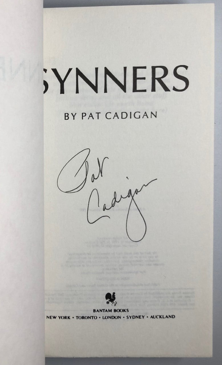 Synners by Pat Cadigan (Uncorrected Proof, SC, Signed, F)