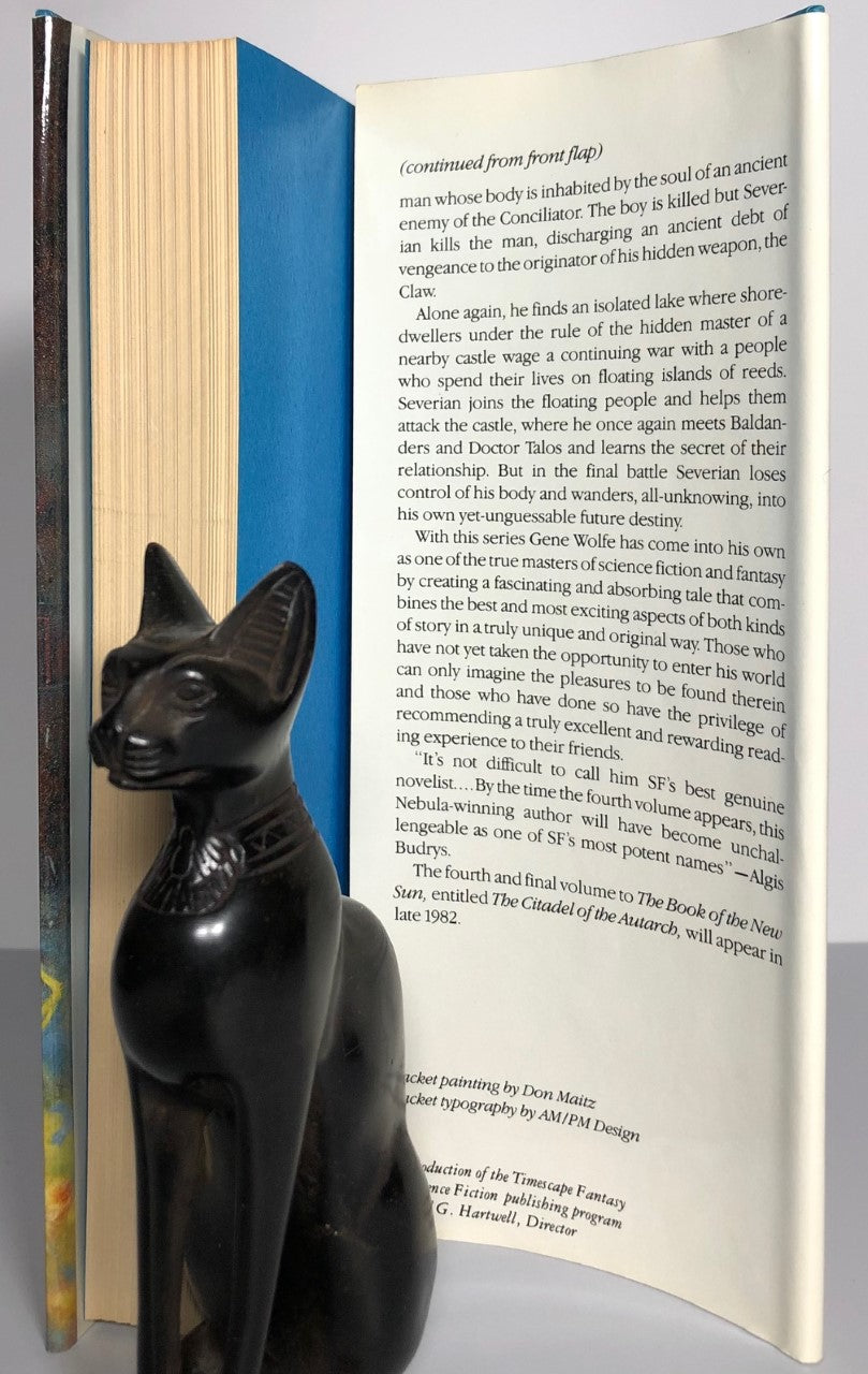 The Sword of the Lictor by Gene Wolfe (First Edition, First Print, HC, F)