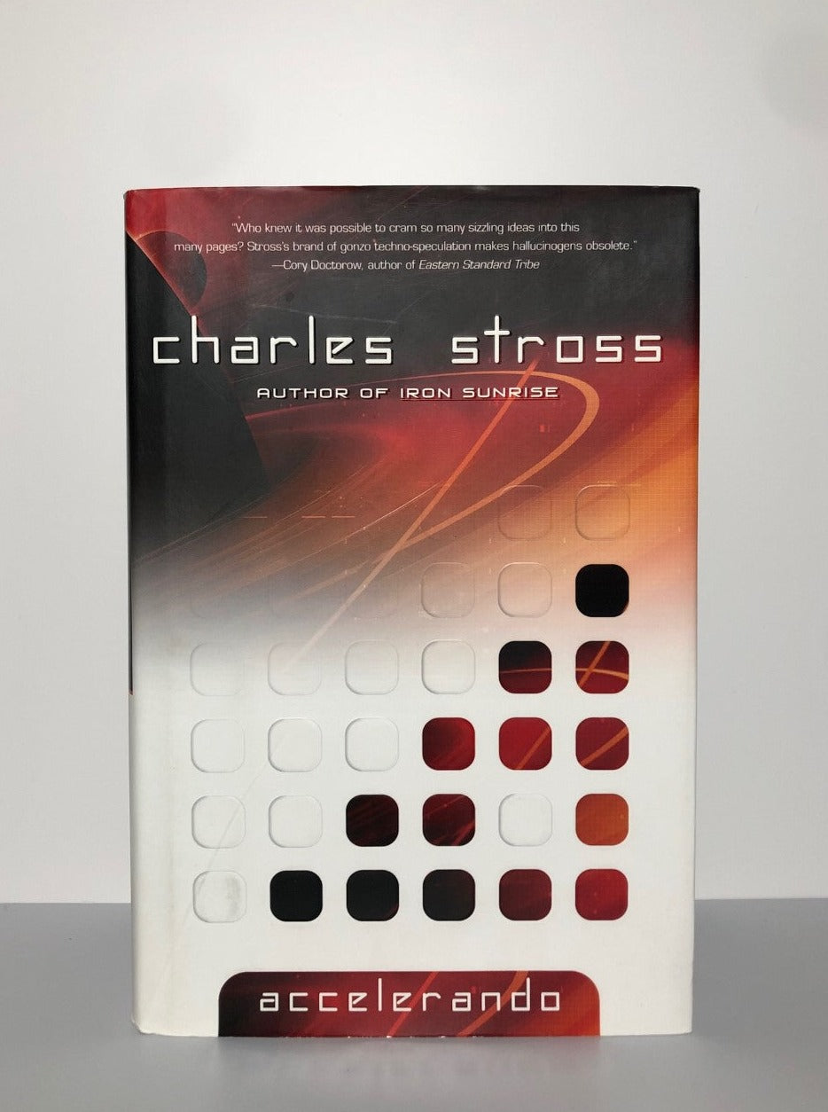 Accelerando by Charles Stross (First Edition, First Print, HC, VG)