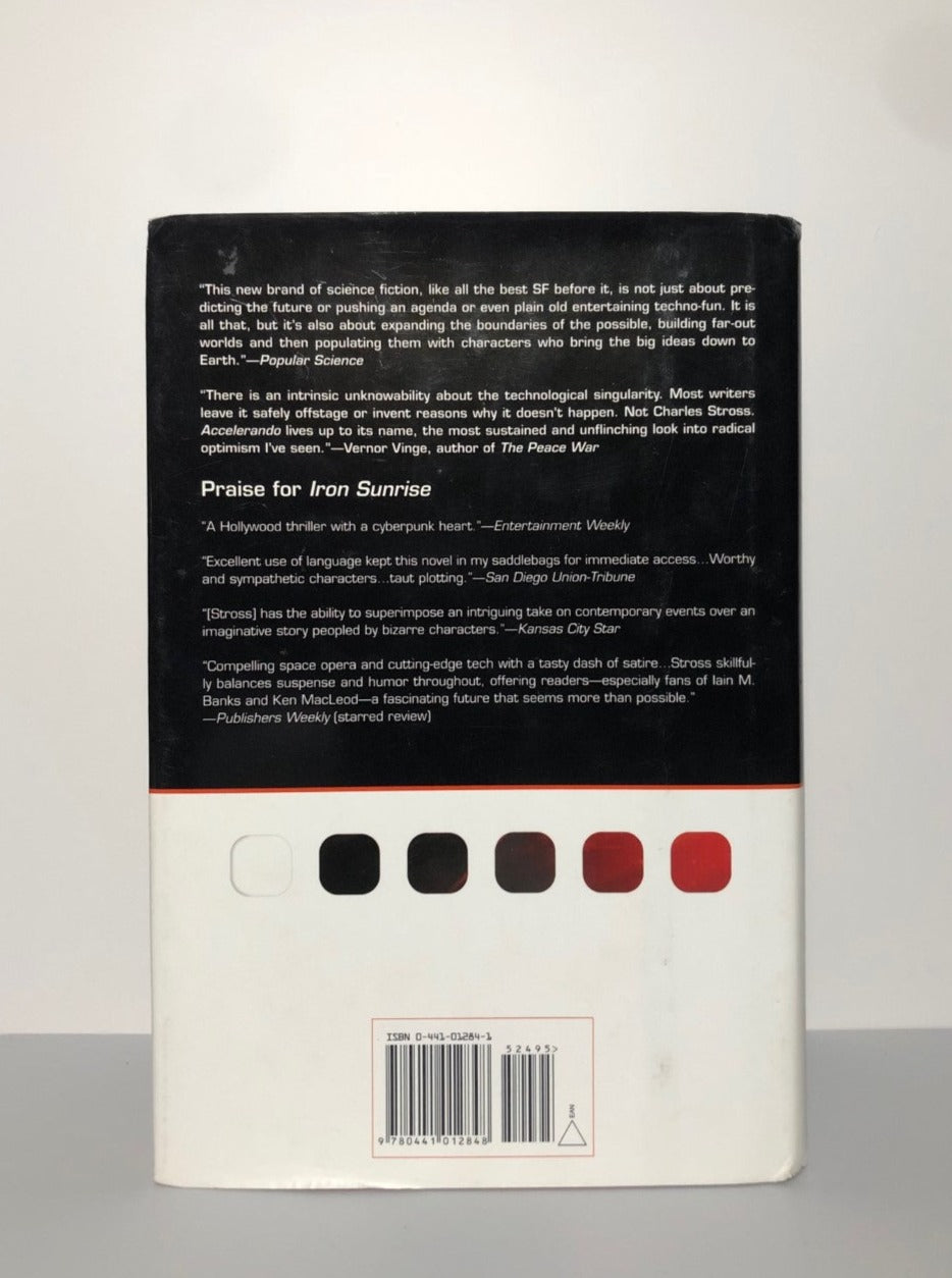 Accelerando by Charles Stross (First Edition, First Print, HC, VG)