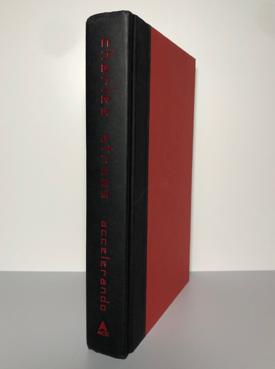 Accelerando by Charles Stross (First Edition, First Print, HC, VG)