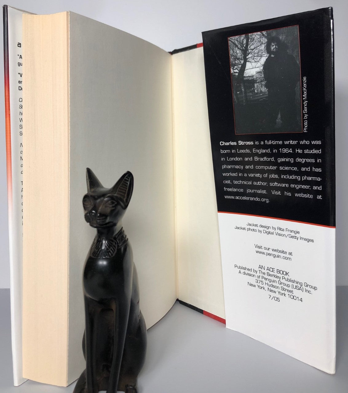 Accelerando by Charles Stross (First Edition, First Print, HC, VG)