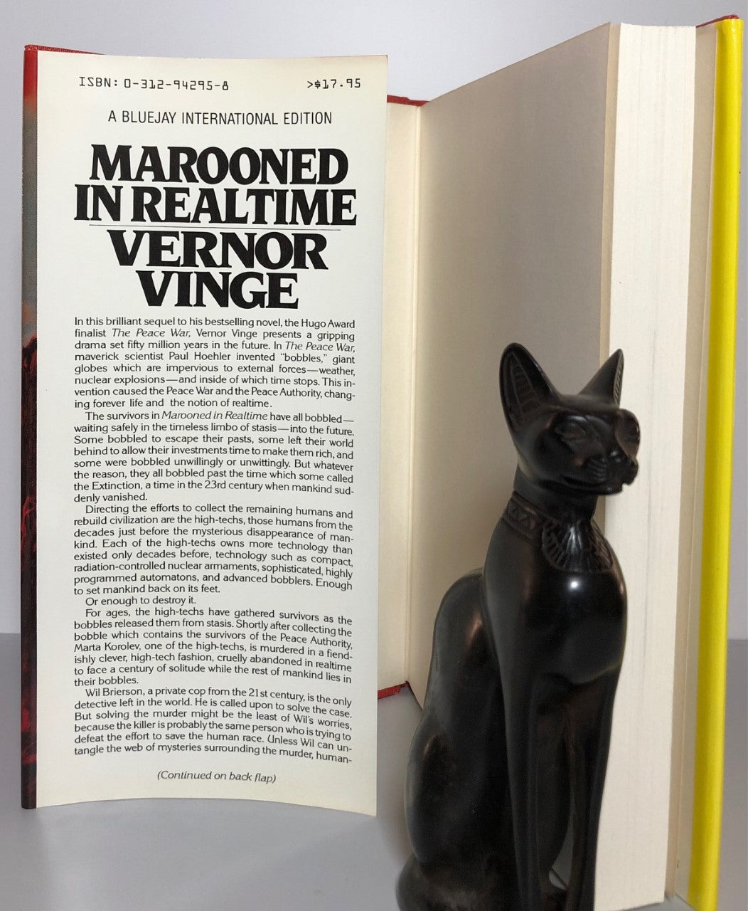 Marooned in Realtime by Vernor Vinge (First Edition, First Print, HC, F)