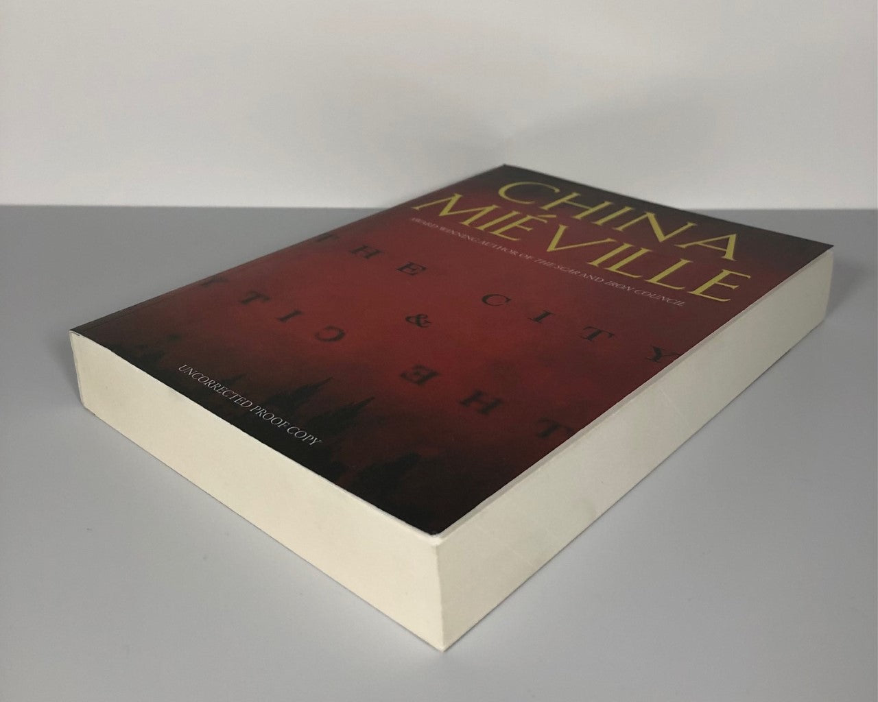 The City & The City by China Mieville (Uncorrected Proof, SC, Signed, VF)