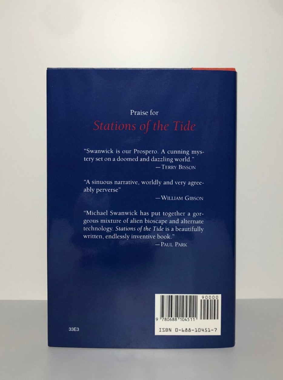 Stations of the Tide by Michael Swanwick (First Edition, First Print, HC, F)