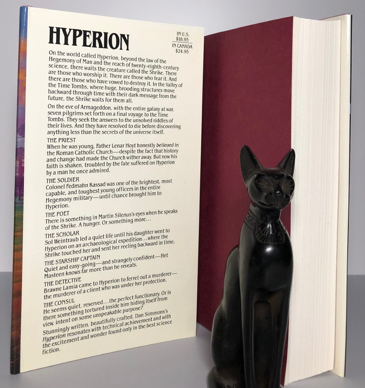 Hyperion by Dan Simmons (First Edition, First Print, HC, VF)