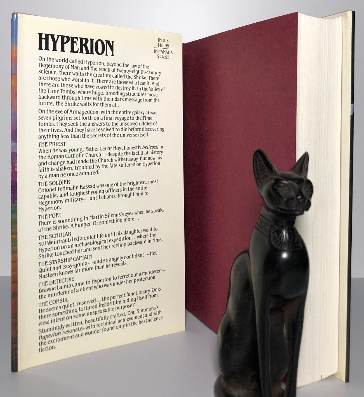 Hyperion by Dan Simmons (First Edition, First Print, HC, F)