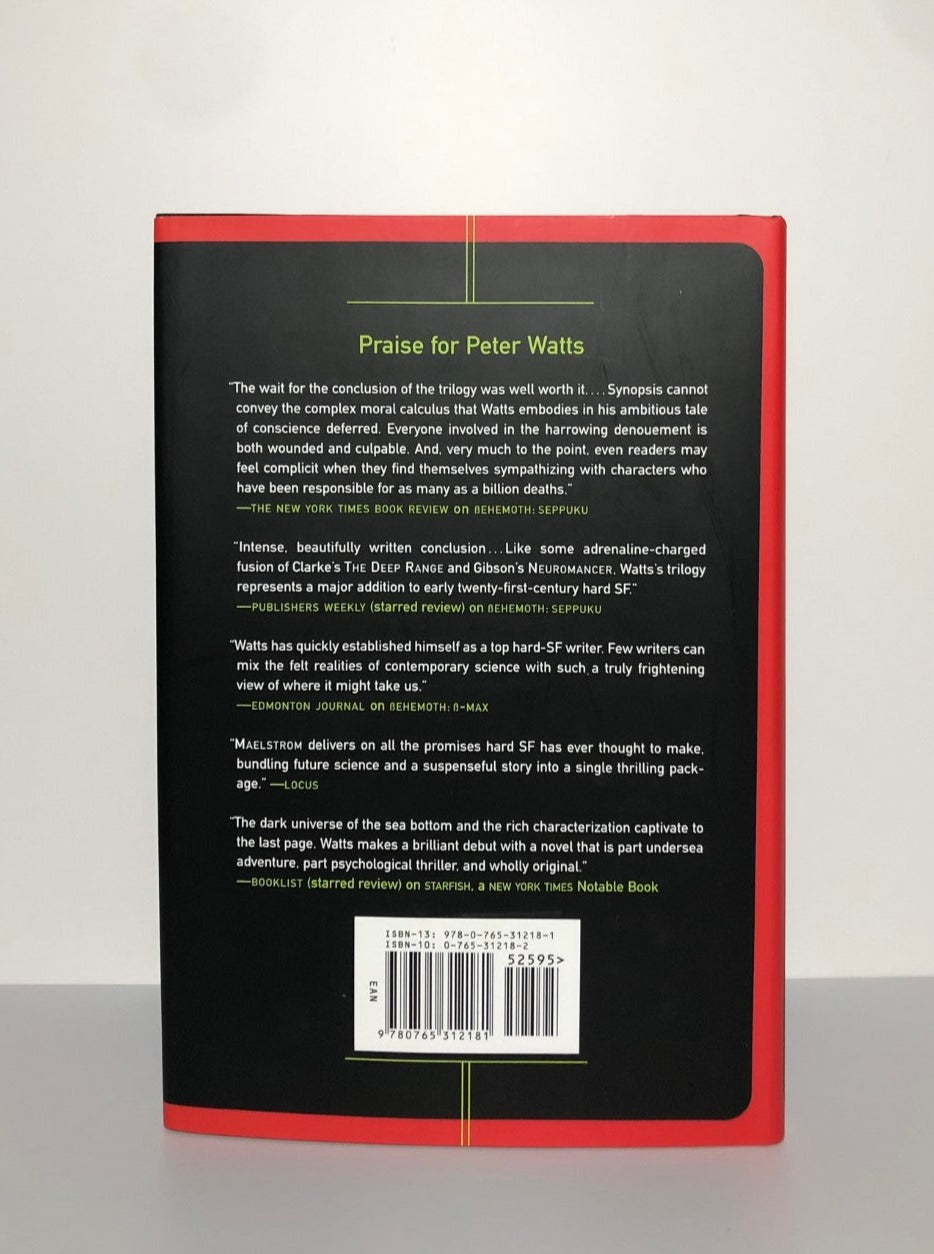 Blindsight by Peter Watts (First Edition, First Print, HC, VF)