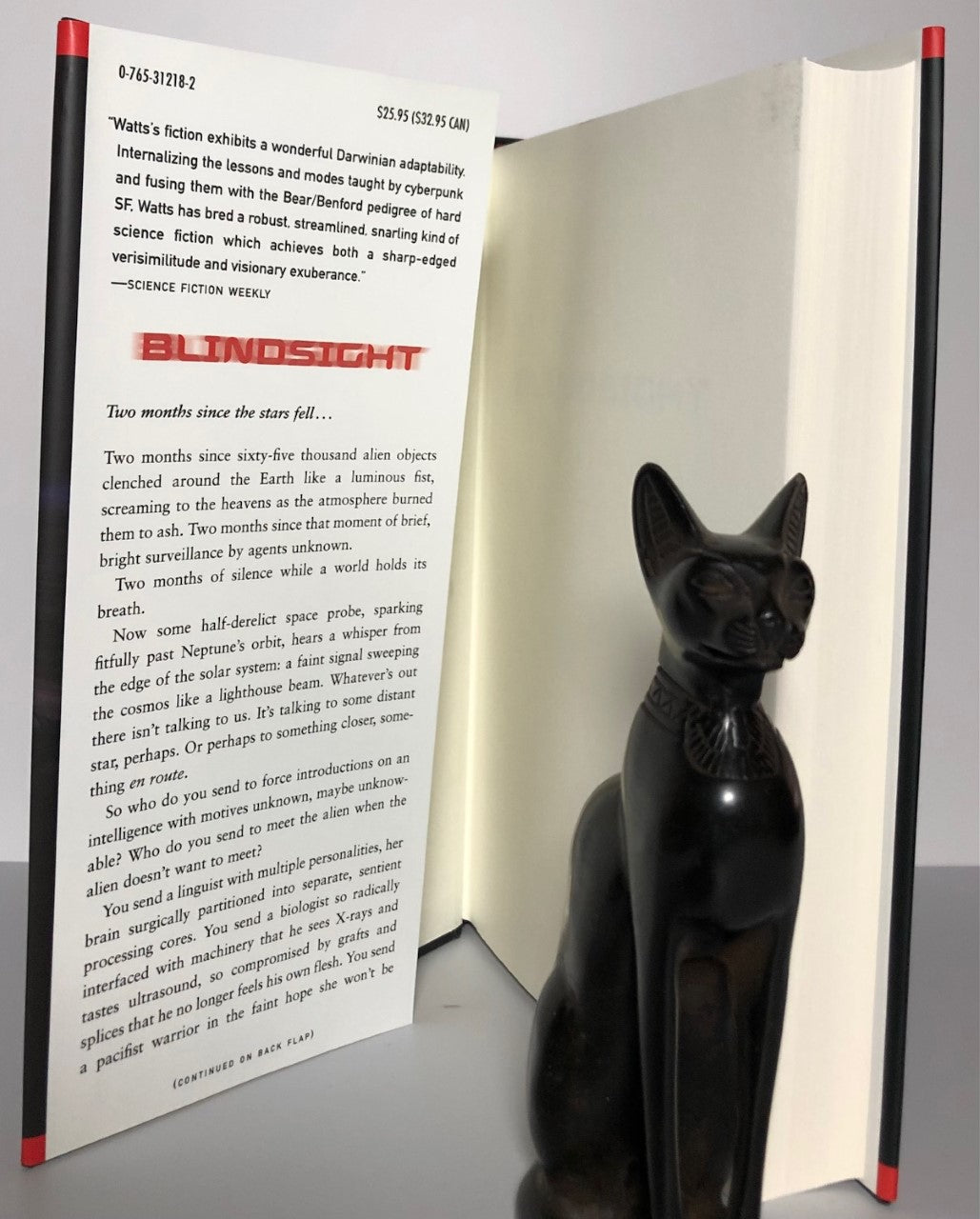 Blindsight by Peter Watts (First Edition, First Print, HC, VF)