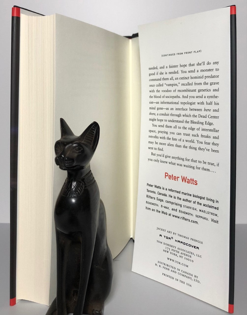 Blindsight by Peter Watts (First Edition, First Print, HC, VF)