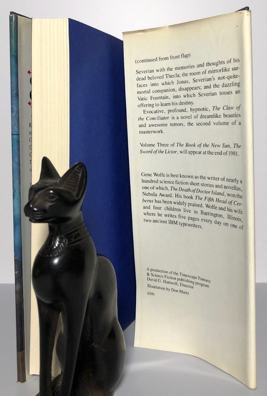The Claw of the Conciliator by Gene Wolfe (First Edition, First Print, HC, F)
