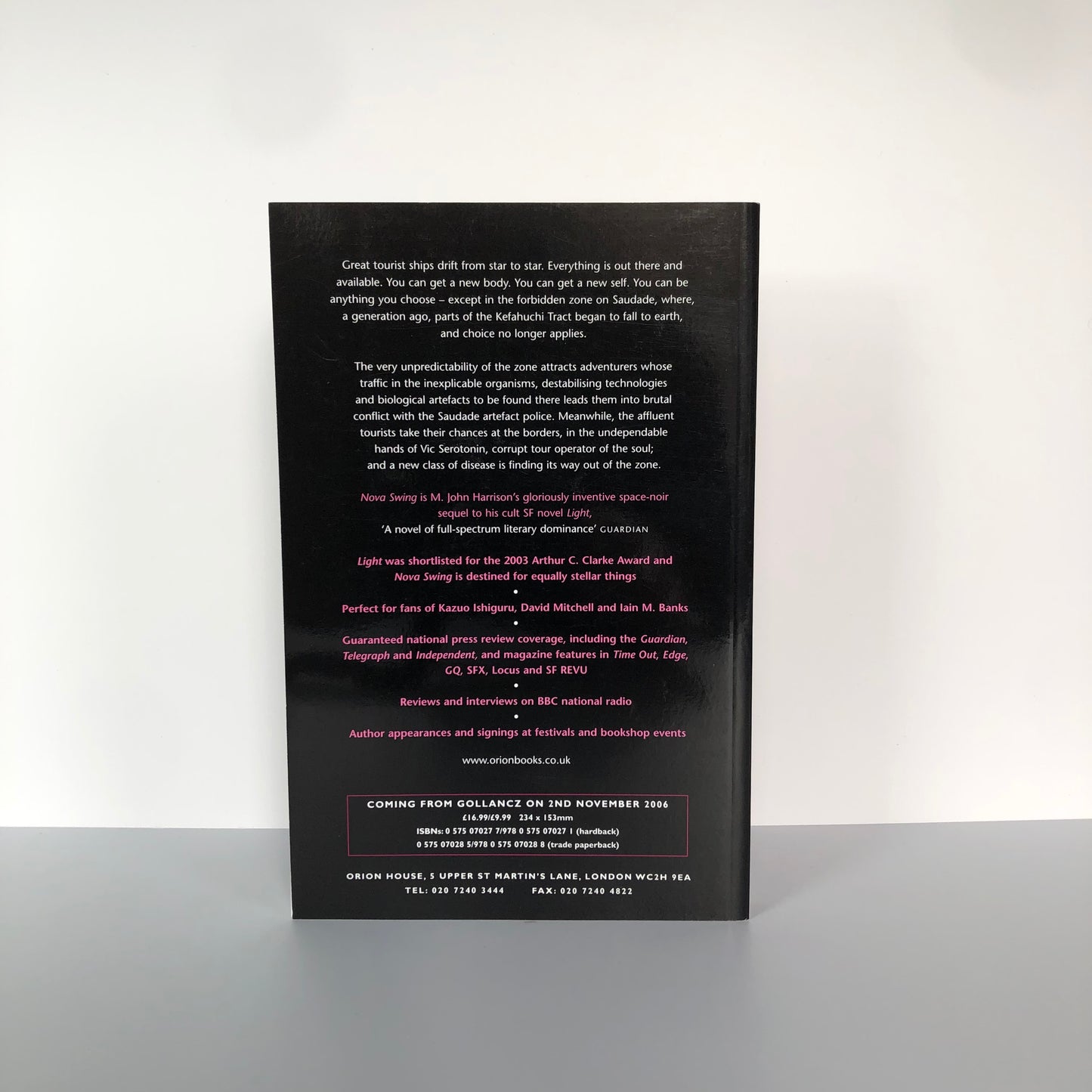 Nova Swing by M. John Harrison (Uncorrected Proof, SC, VF)