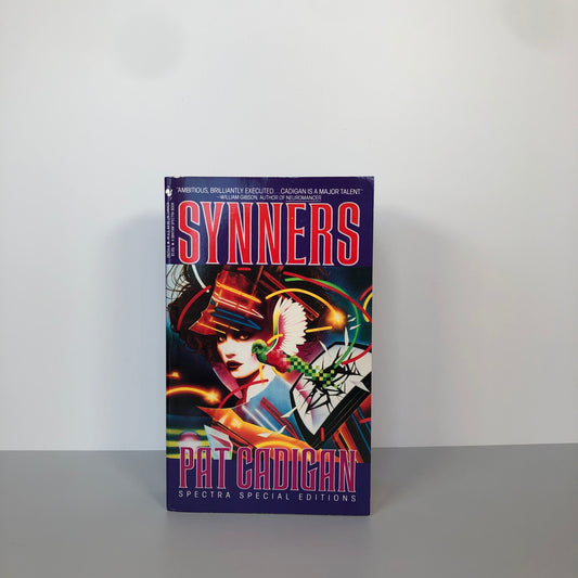 Synners by Pat Cadigan (First Edition, First Print, SC, Signed, F)