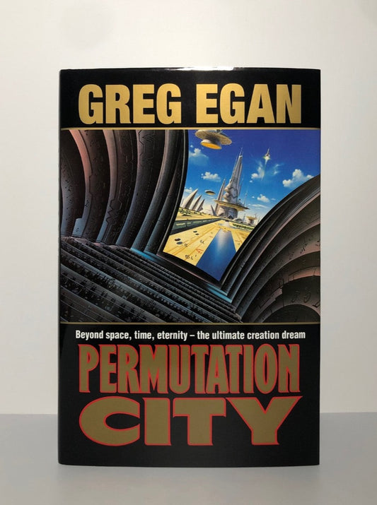 Permutation City by Greg Egan (First Edition, First Print, HC, F)