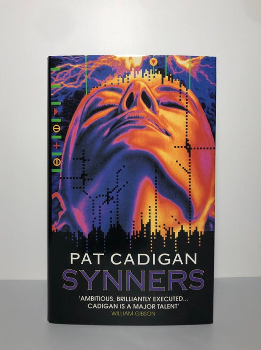 Synners by Pat Cadigan (First Edition, First Print, HC, Signed, VF)