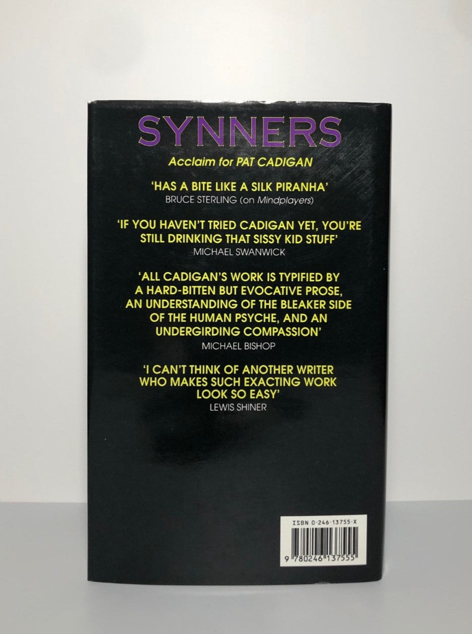 Synners by Pat Cadigan (First Edition, First Print, HC, Signed, VF)