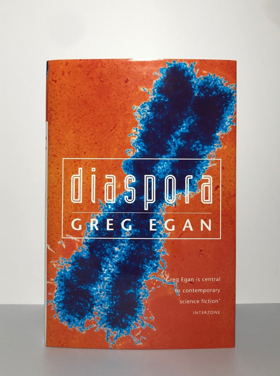 Diaspora by Greg Egan (First Edition, First Print, HC, VF)