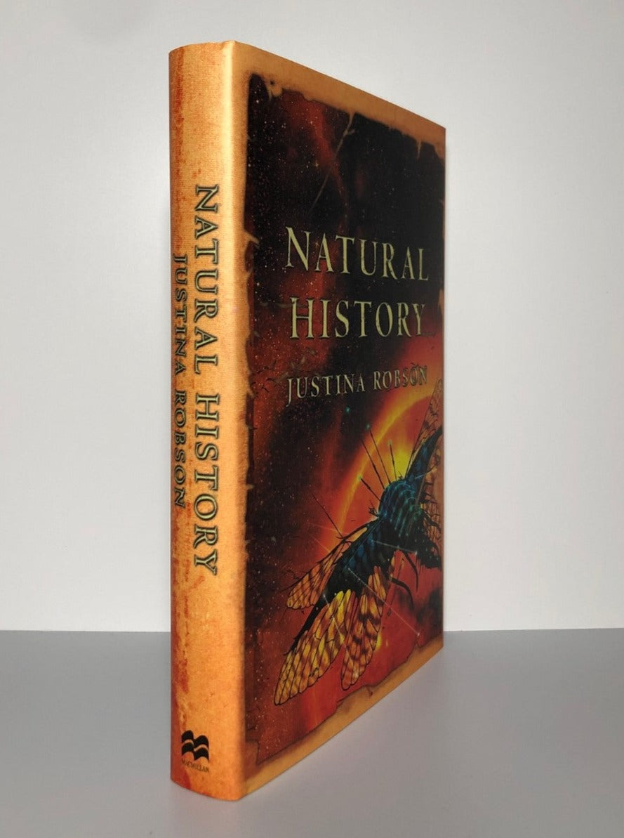 Natural History by Justina Robson (First Edition, First Print, HC, Signed, VF)