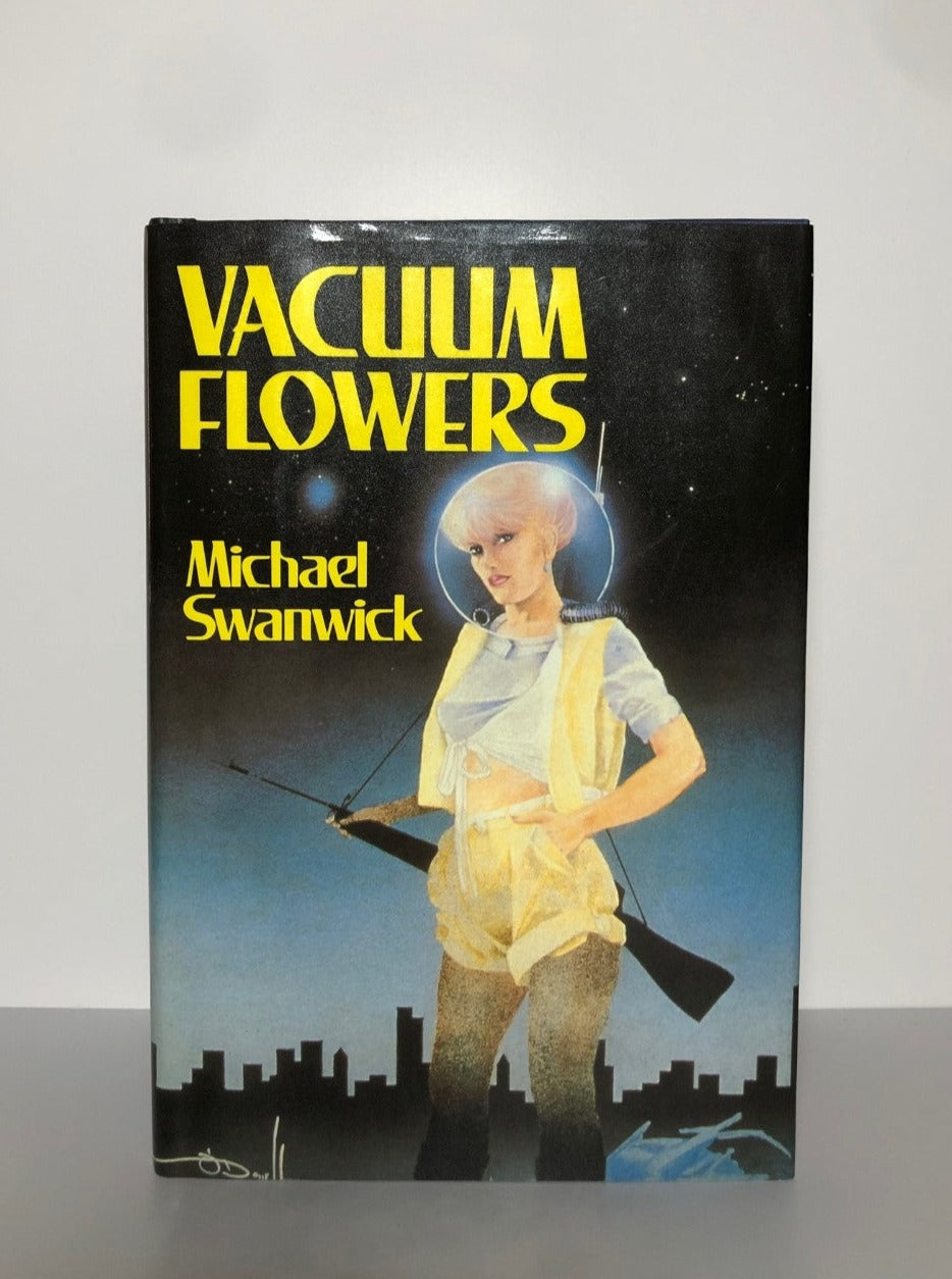 Vacuum Flowers by Michael Swanwick (First Edition, First Print, HC, F)