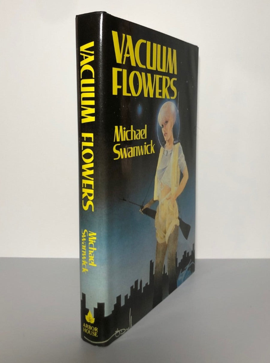 Vacuum Flowers by Michael Swanwick (First Edition, First Print, HC, F)