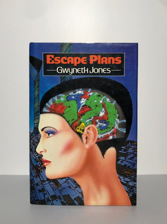 Escape Plans by Gwyneth Jones (First Edition, First Print, HC, VG)