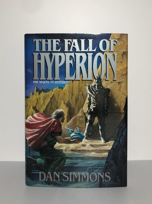Fall of Hyperion by Dan Simmons (First Edition, First Print, HC, F)